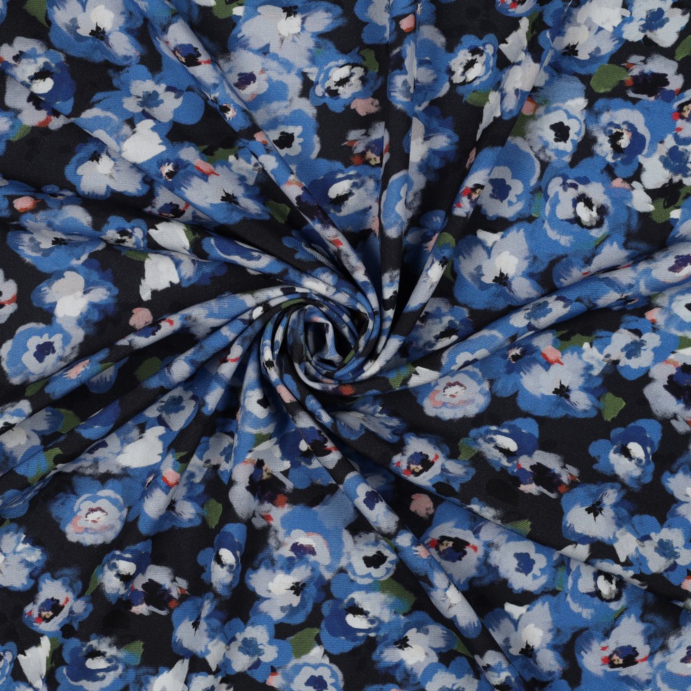 Viskose Poplin Stretch 