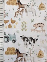 Poplin - Sweet Farm Animals