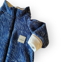 Heldress av ullfleece - Bølge Navy