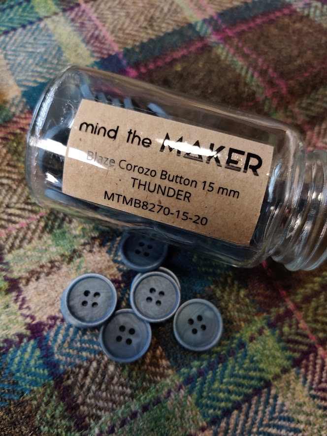 Blaze Corozo Knapp 15 mm - Thunder