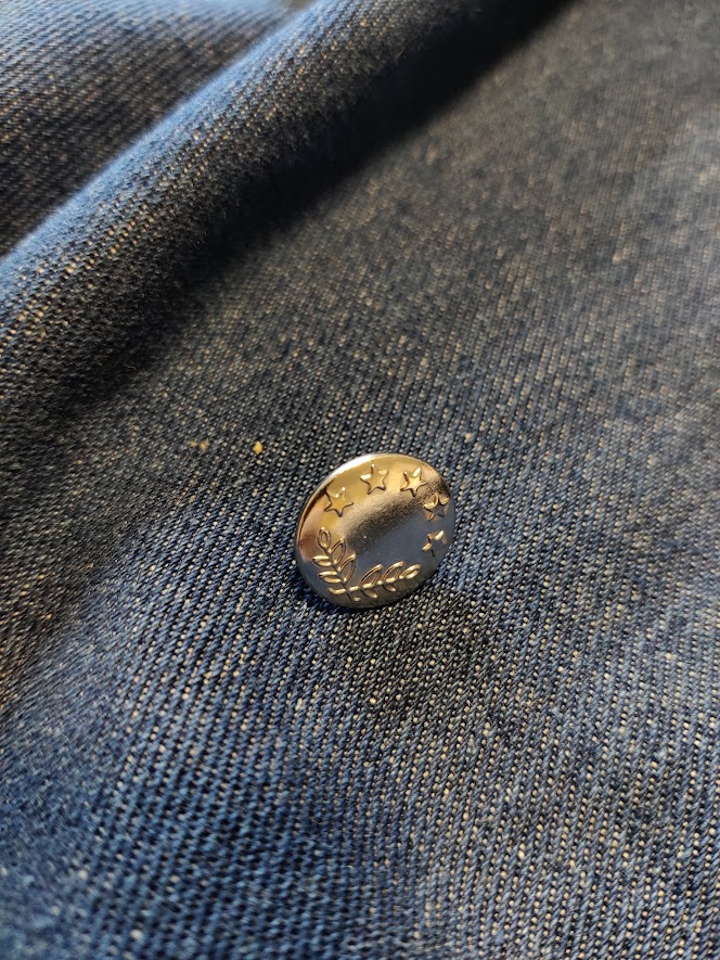 Patent-/ Jeansknapper - Sølv