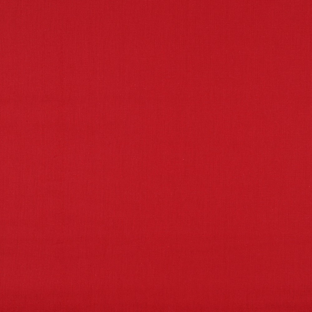 Poplin Mørk Rød (09)