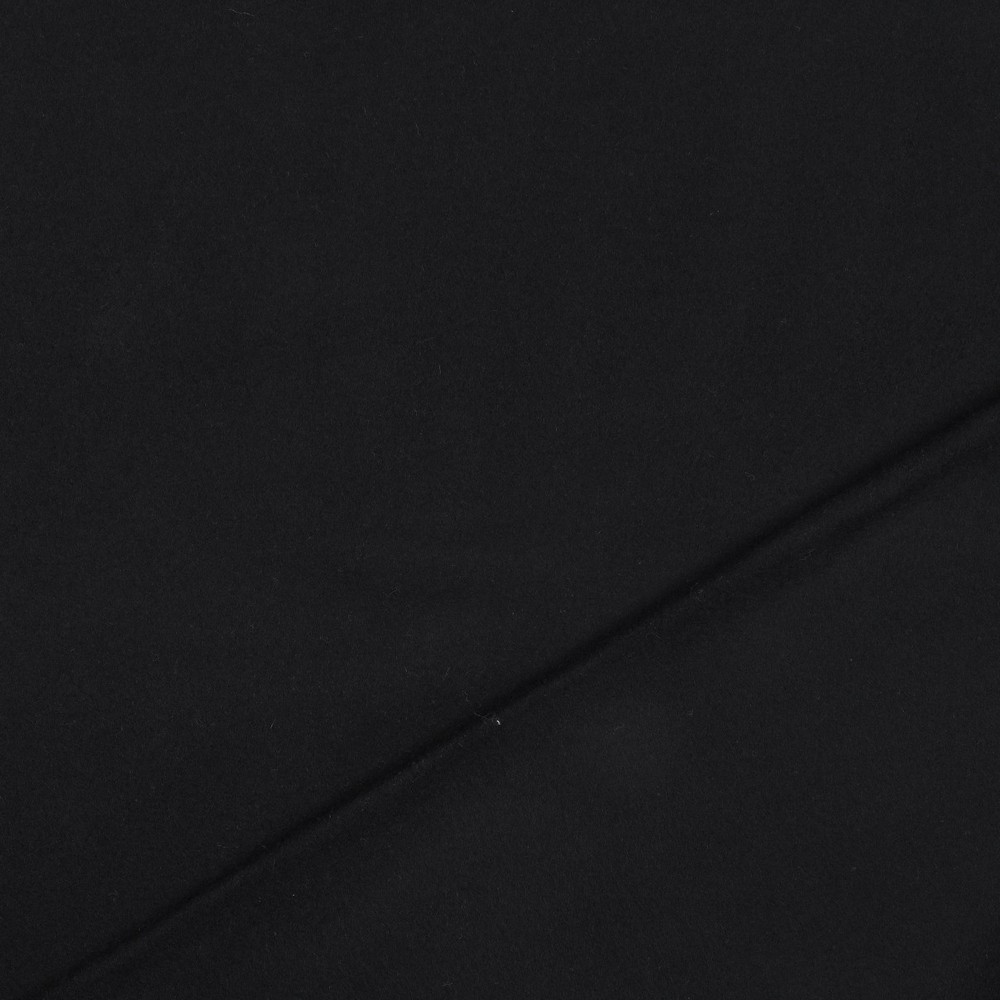 Bomullsfleece Svart