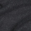 Bomullsfleece Melert Antrasitt
