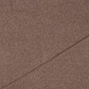 Bomullsfleece Mokka Melert