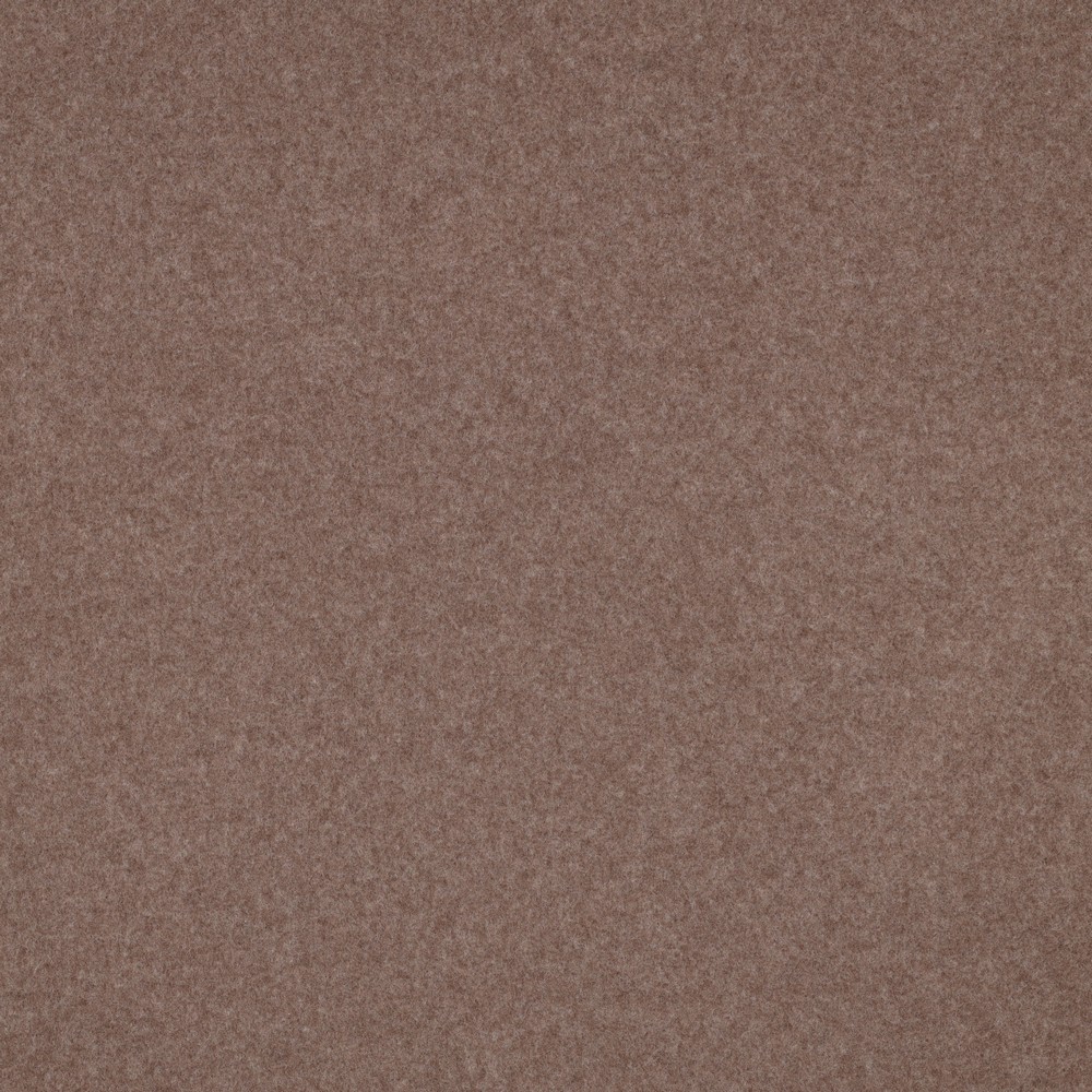 Bomullsfleece Mokka Melert