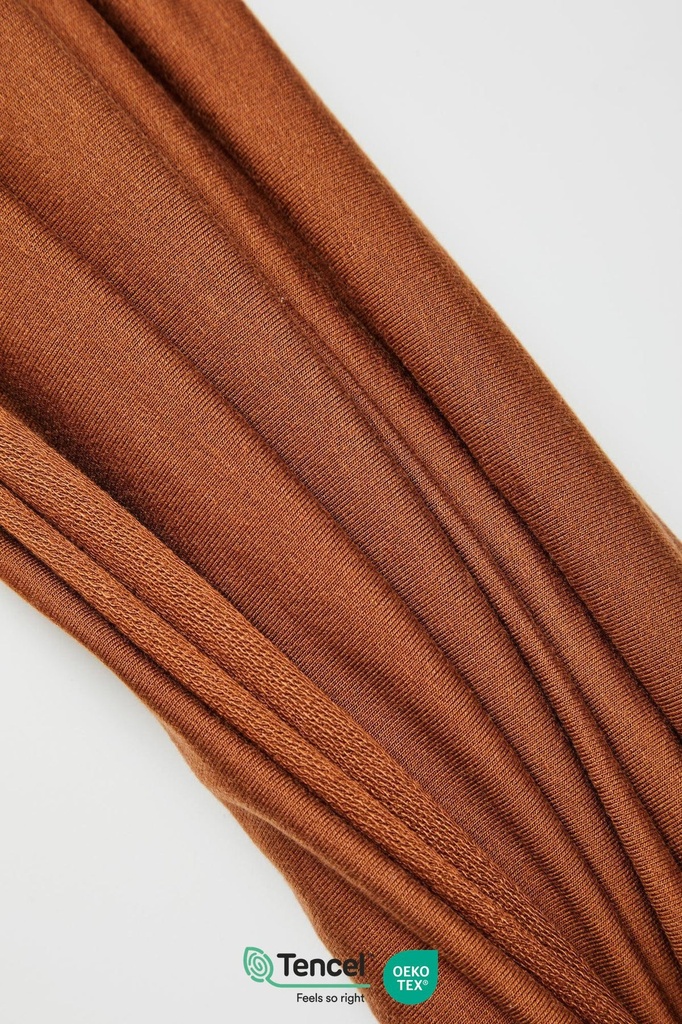 TENCEL Lyocell French Terry Pecan