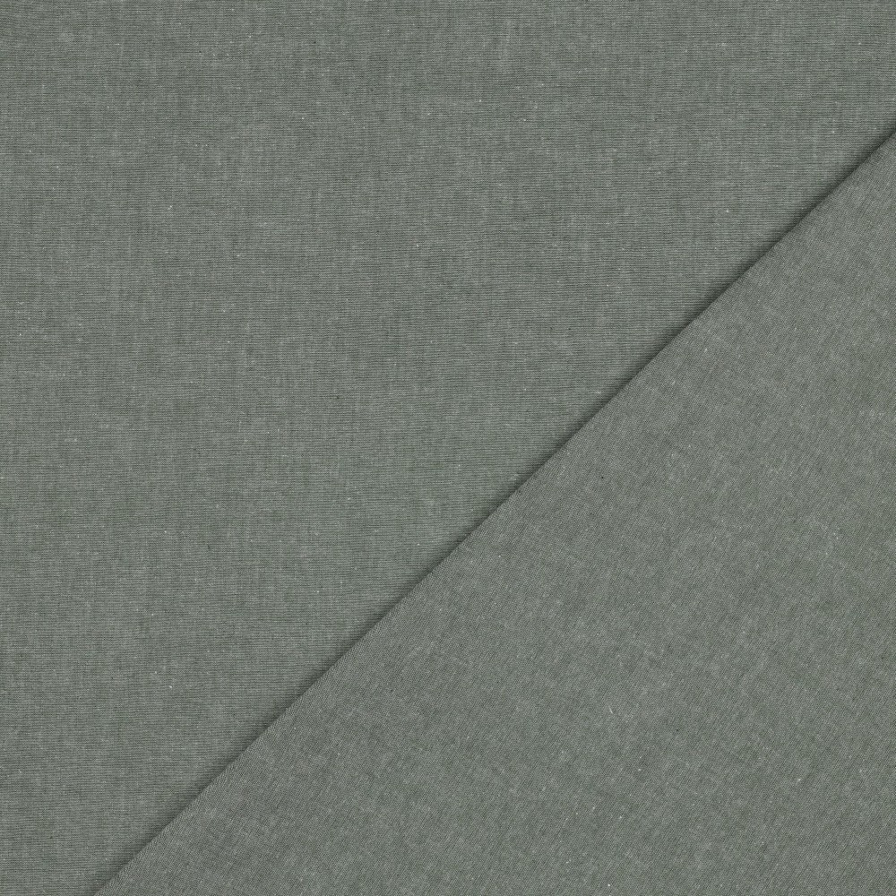 Poplin Garnfarget Dark Green