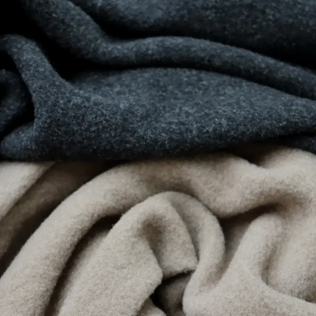 Ullfleece Granittgrå