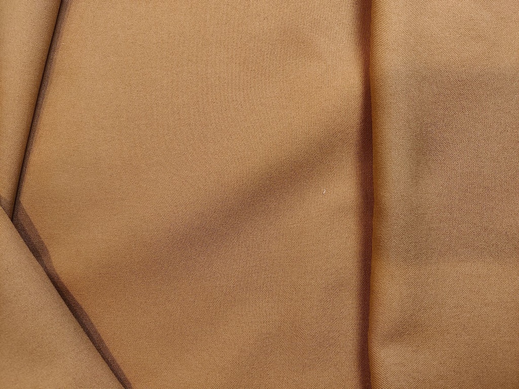Polyester Gabardine Kamelbrun (Second Hand) 