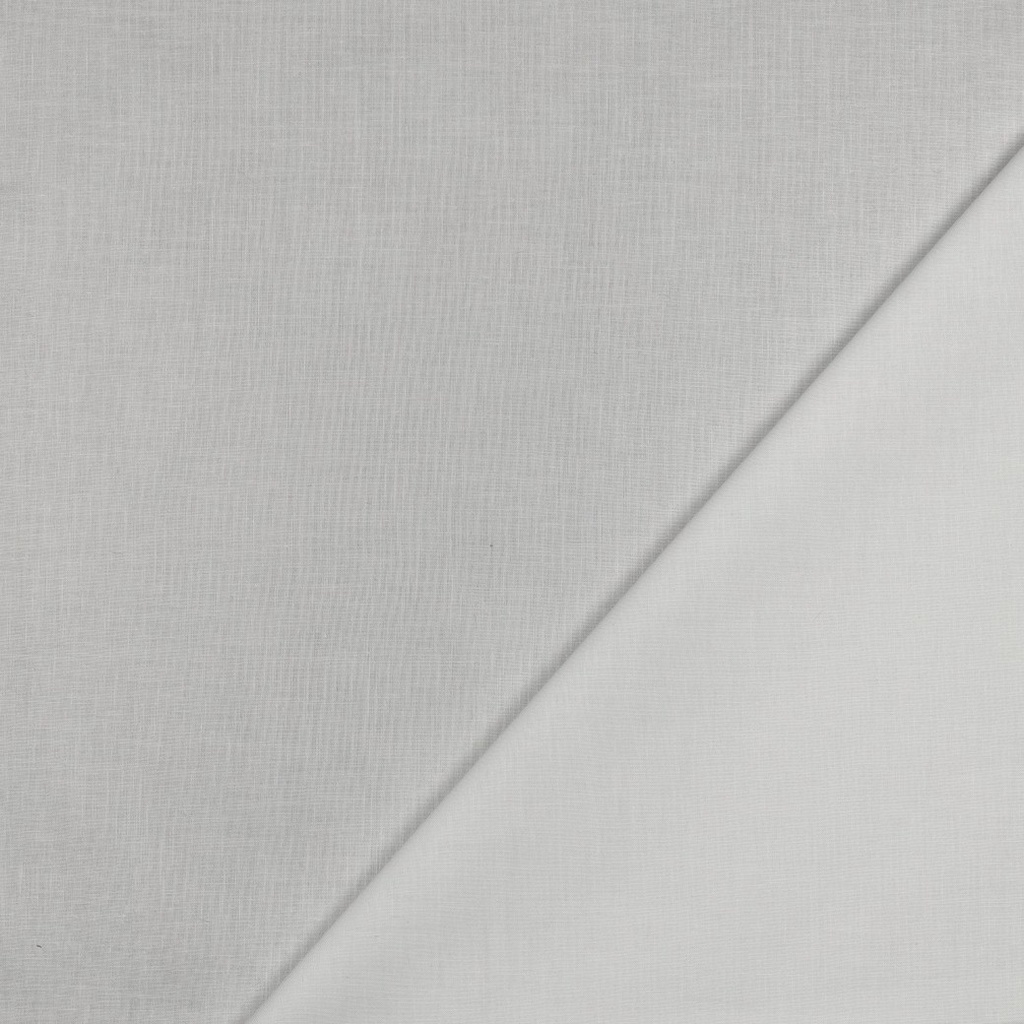 Poplin Hvit