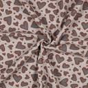 Isoli Melange Glitter Leopard Heart