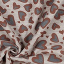 Isoli Melange Glitter Leopard Heart