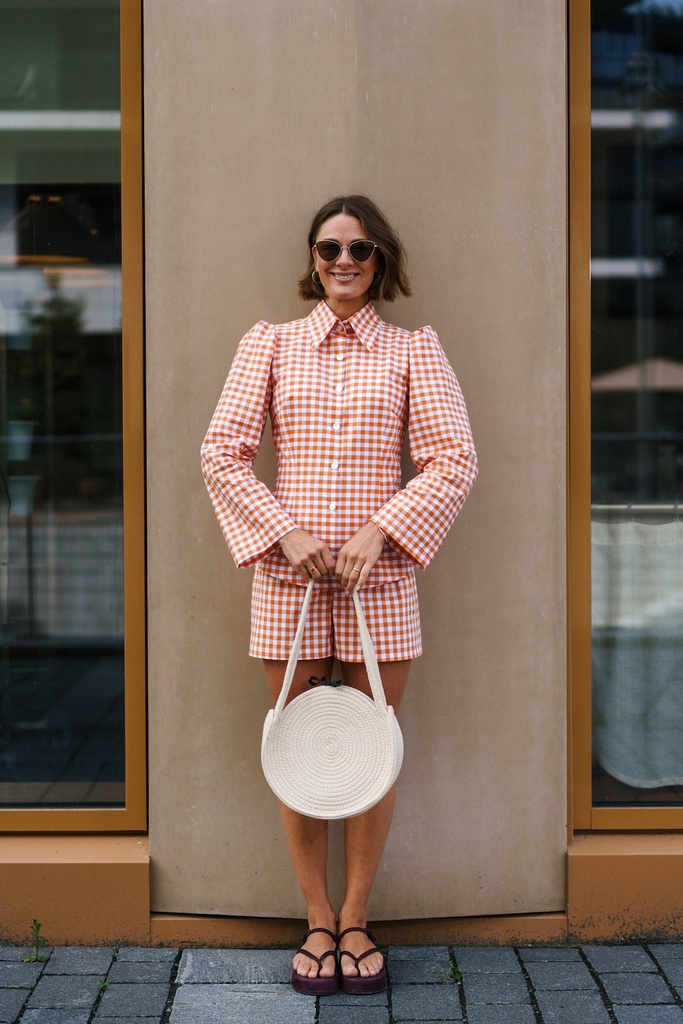 Fæbskjorta (Innsving) - Symønster  