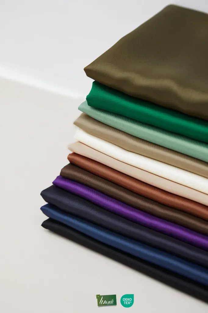 Viskose fôr - Green Khaki