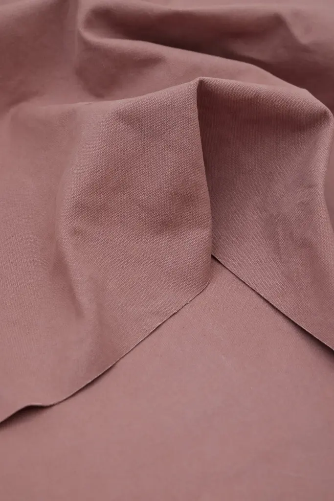 Heavy Washed Canvas - Pale Pink