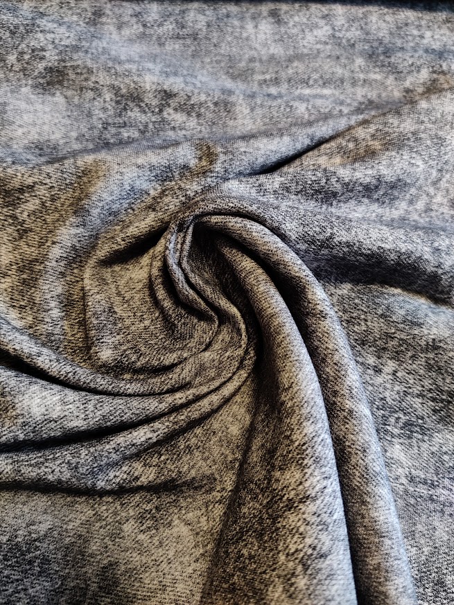 Jeanslook AcidWash - Grå Denim