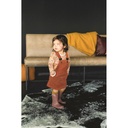 Vasket Kordfløyel Mørk Brun