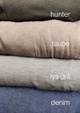 Merinoull melert Taupe