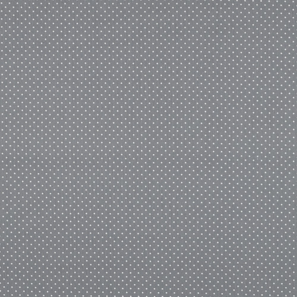 Poplin Petit Dots - Grå