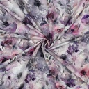 Viskose Lavender Digital Flowers