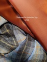 Harris Tweed - Blå Rutet