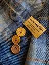 Harris Tweed - Blå Rutet