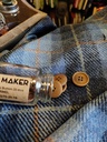 Harris Tweed - Blå Rutet