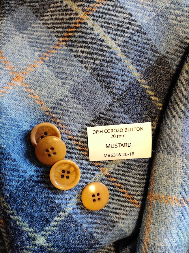 Harris Tweed - Blå Rutet