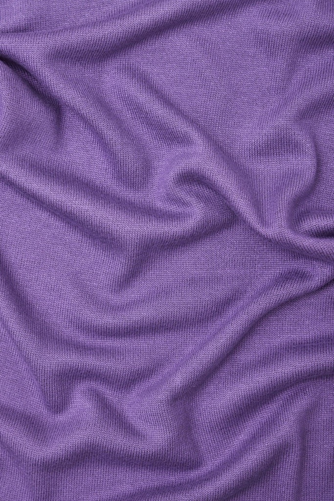 Strikket Stoff Viskose - Mauve