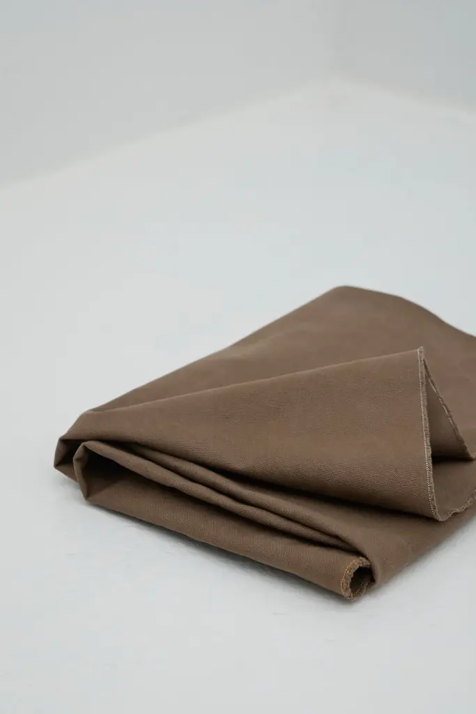 Heavy Washed Canvas - Saddle