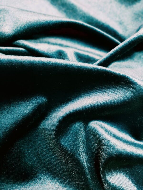 Stretch Velour Teal