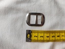 Spenne Messingfarget 15mm