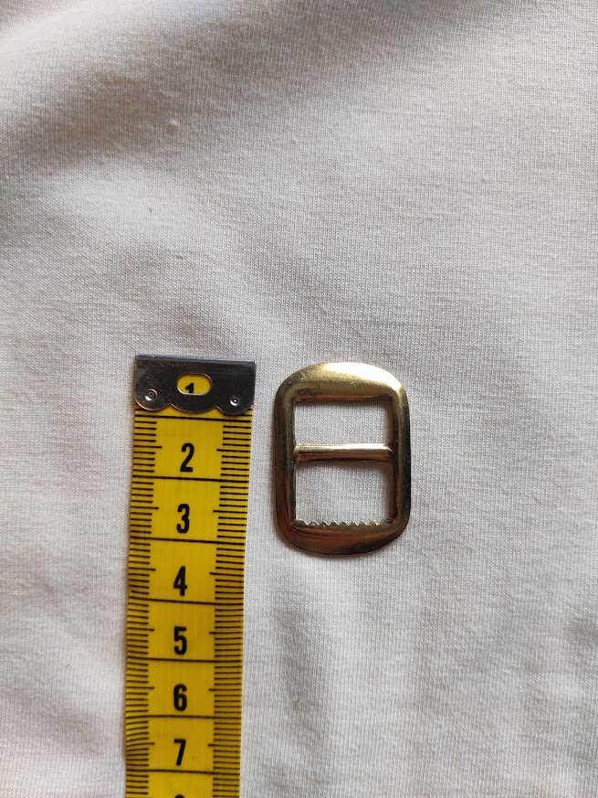 Spenne Messingfarget 15mm
