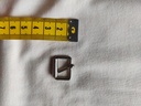 Spenne Messingfarget 15mm