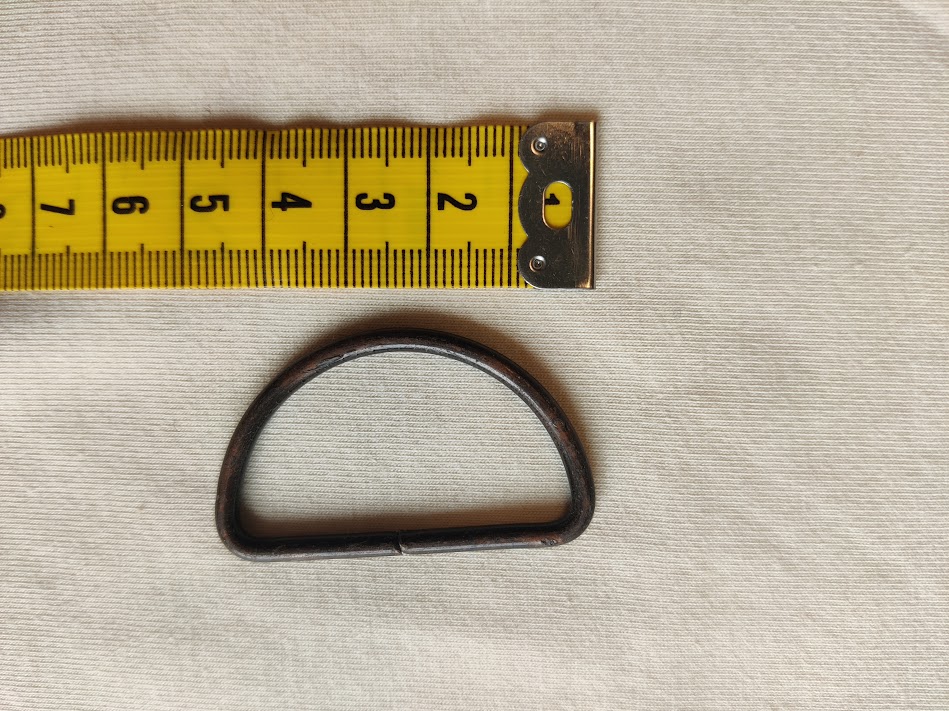 D-ring - Antikk Metall
