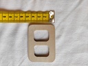 Spenne Messingfarget 15mm