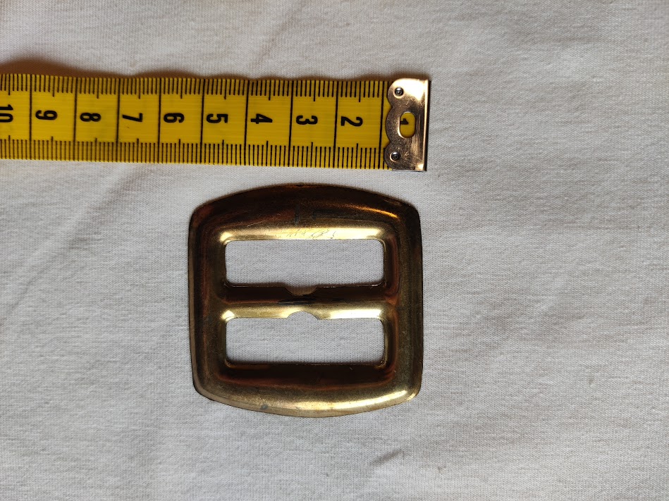 Spenne Messingfarget 15mm