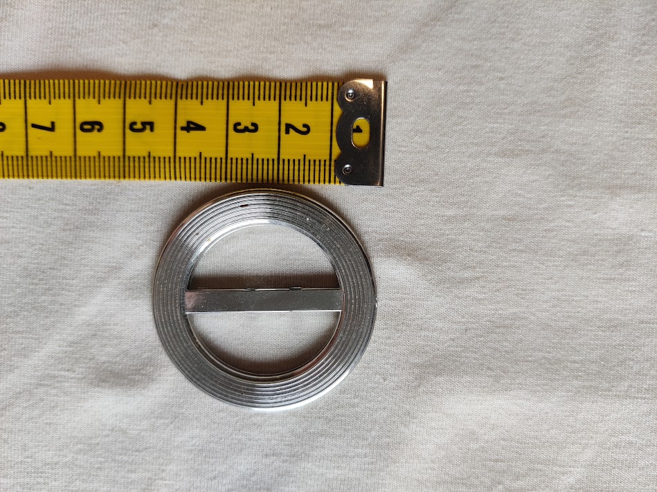 Spenne Messingfarget 15mm