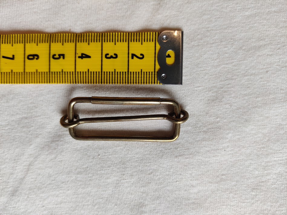 Spenne Messingfarget 15mm
