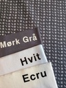French Terry - Islender Mørk Grå Hvit