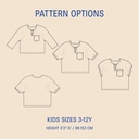 Una Shirt Kids - Symønster 
