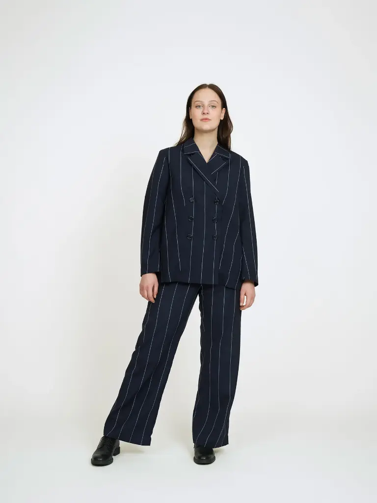 Double-Breasted Jacket - Symønster 
