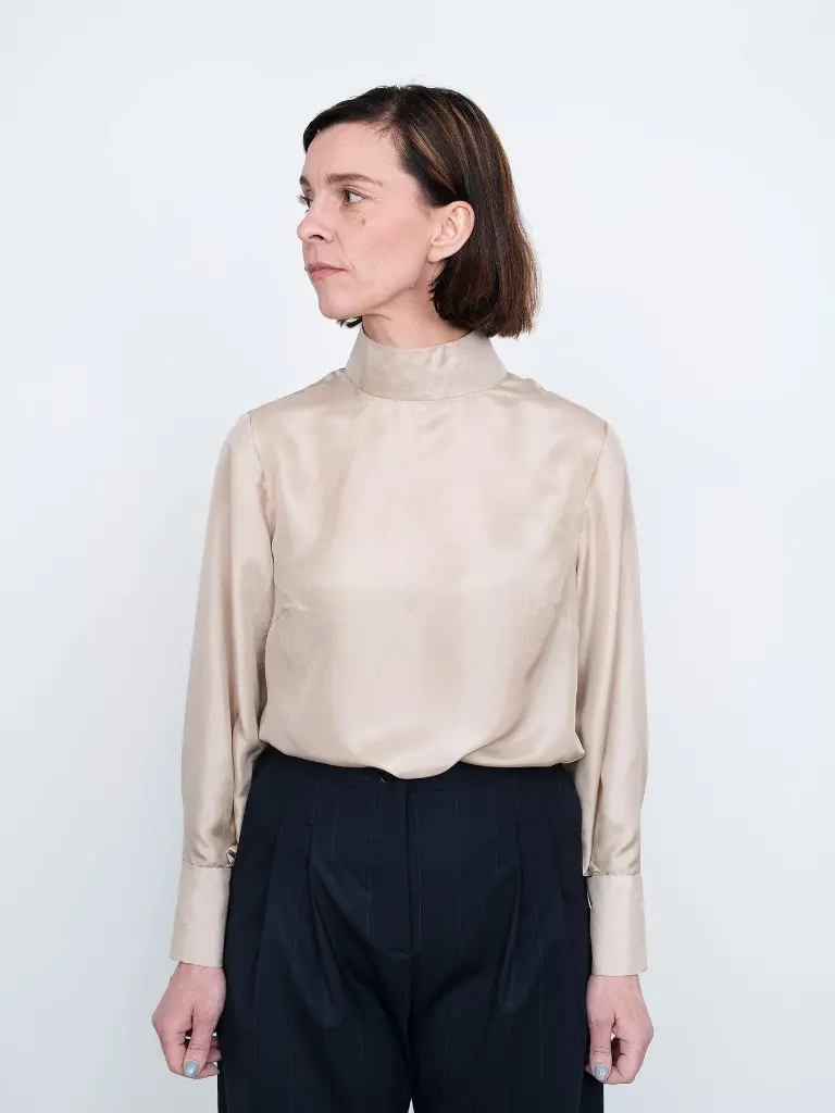 Tie Bow Blouse - Symønster 