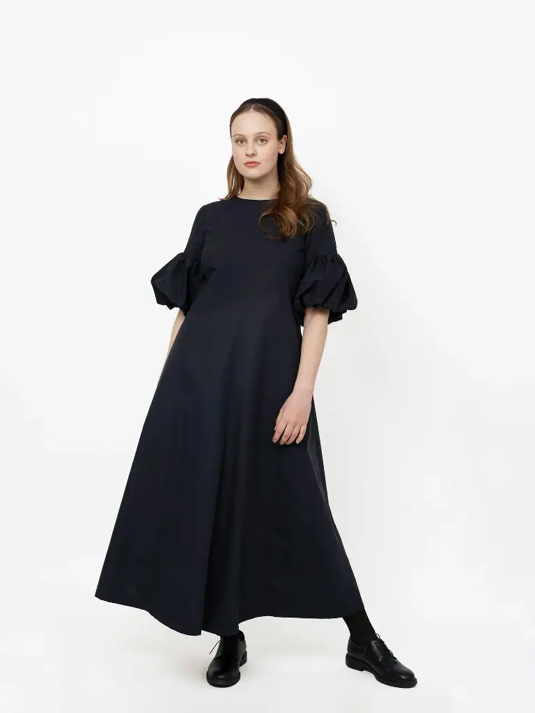 Balloon Sleeve Dress - Symønster 