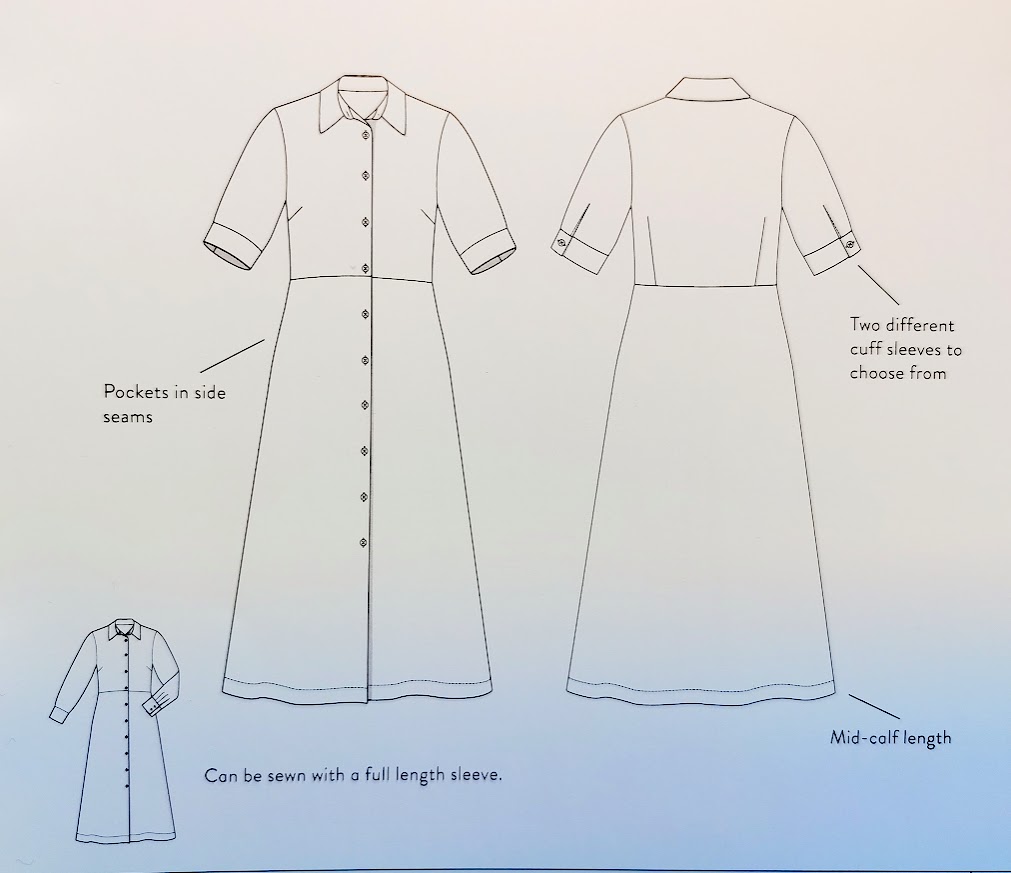 Shirt Dress - Symønster 