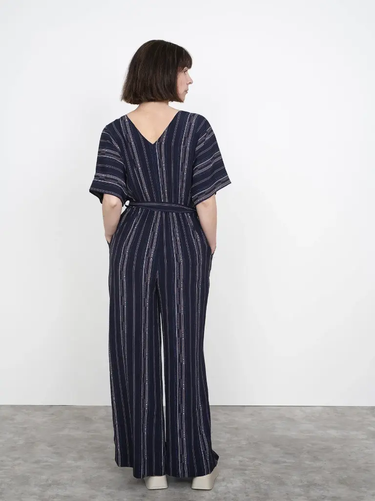 Wide-Leg Jumpsuit - Symønster 