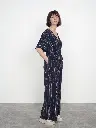 Wide-Leg Jumpsuit - Symønster 