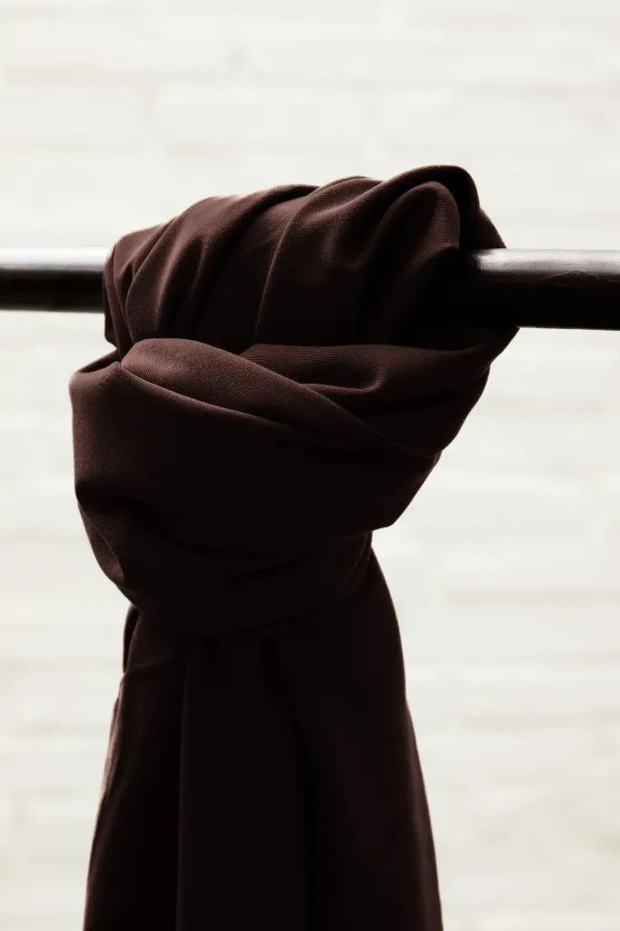 Smooth Drape Twill - Dark Navy