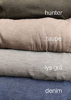 Merinoull melert Taupe
